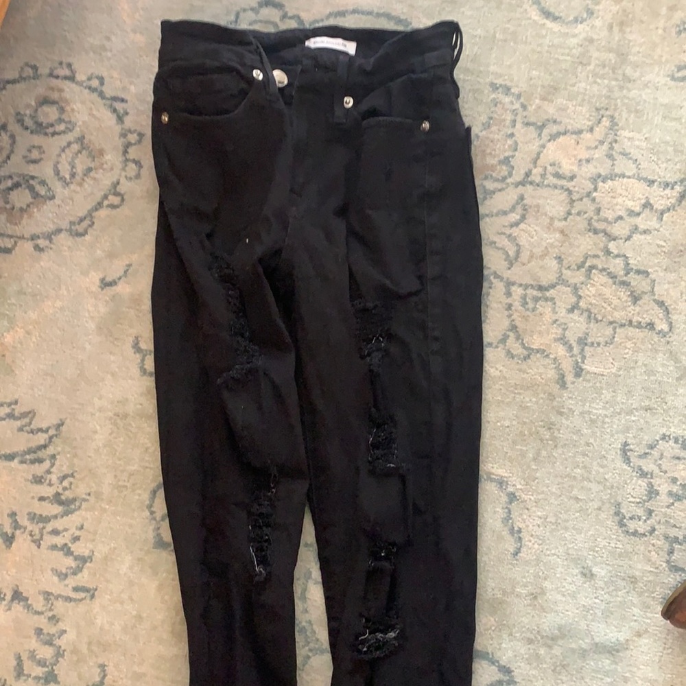 Good American ripped jeans